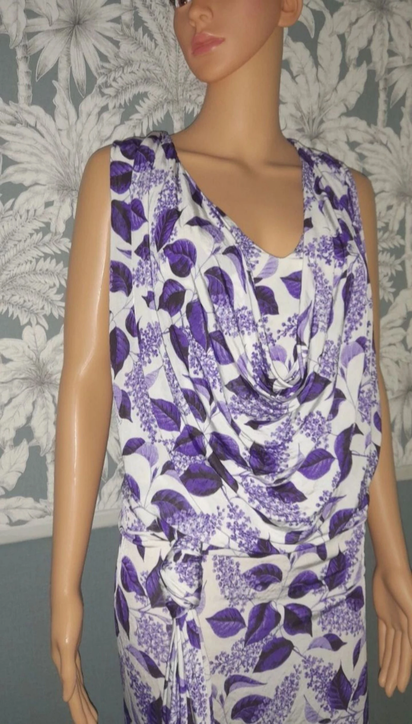 Vestido Just Cavalli floral tamanho 42 it ou 38 fr – photo 4